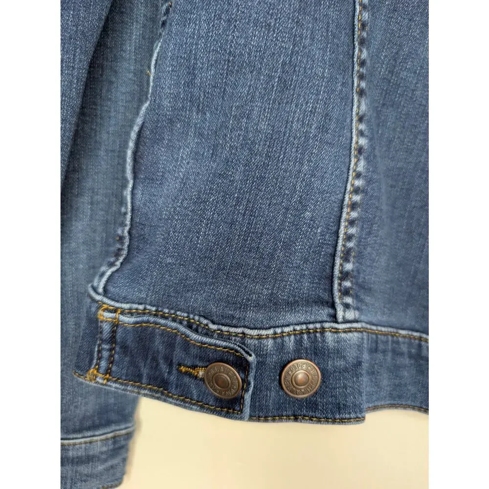 Polo Ralph Lauren Boys Jackets, Blue Denim Button Down Trucker Jacket, M(8/10)